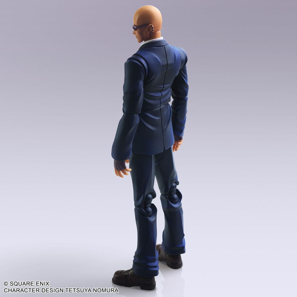 Final Fantasy VII Bring Arts Actionfigur Rude 16 cm Figmas Yokina