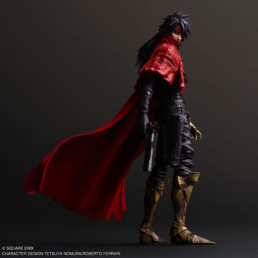 Final Fantasy VII Rebirth Play Arts Kai Actionfigur Vincent Valentine 28 cm Figmas Yokina