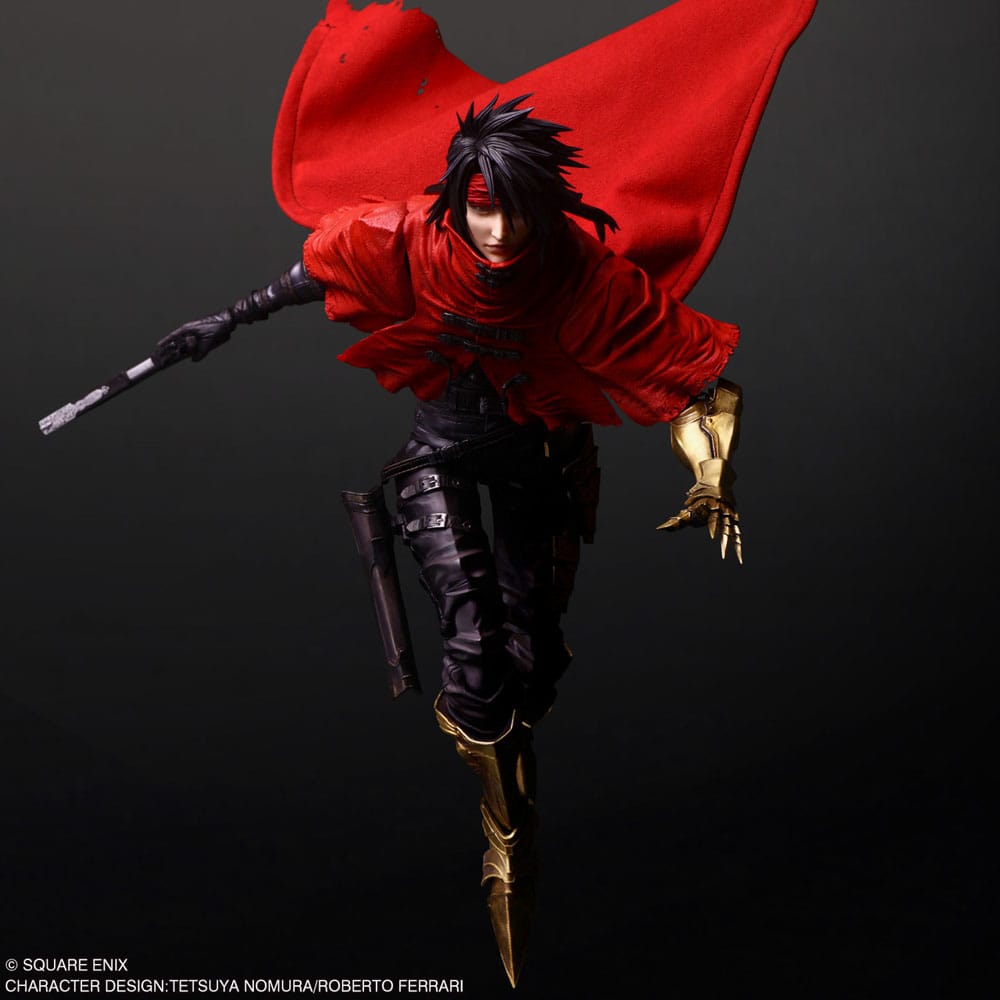 Final Fantasy VII Rebirth Play Arts Kai Actionfigur Vincent Valentine 28 cm Figmas Yokina