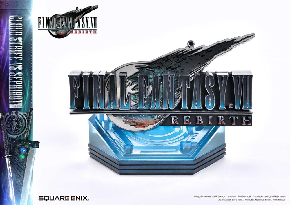 Final Fantasy VII Rebirth Masterline Statuen 2er-Pack 1/4 Cloud Strife vs Sephiroth 69 cm Scalefiguren Yokina