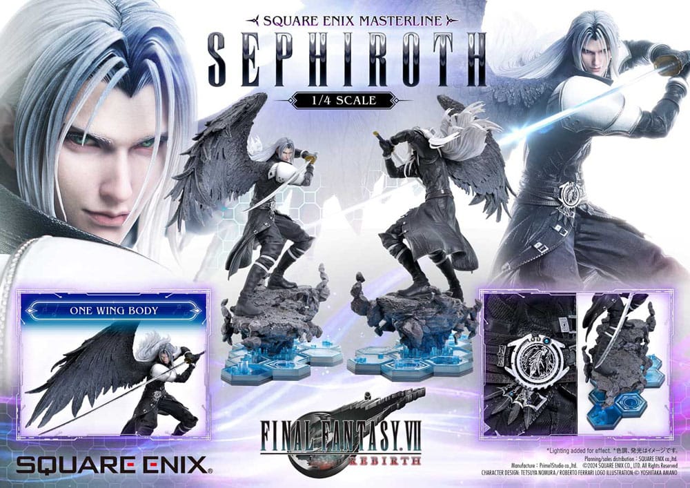 Final Fantasy VII Rebirth Masterline Statue 1/4 Sephiroth 69 cm Scalefiguren Yokina