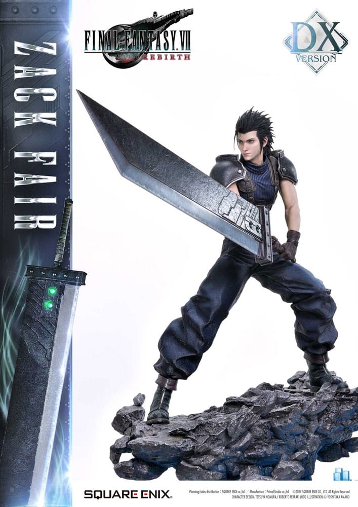 Final Fantasy VII Rebirth Masterline Statue 1/4 Zack Fair Deluxe Ver. 57 cm Scalefiguren Yokina