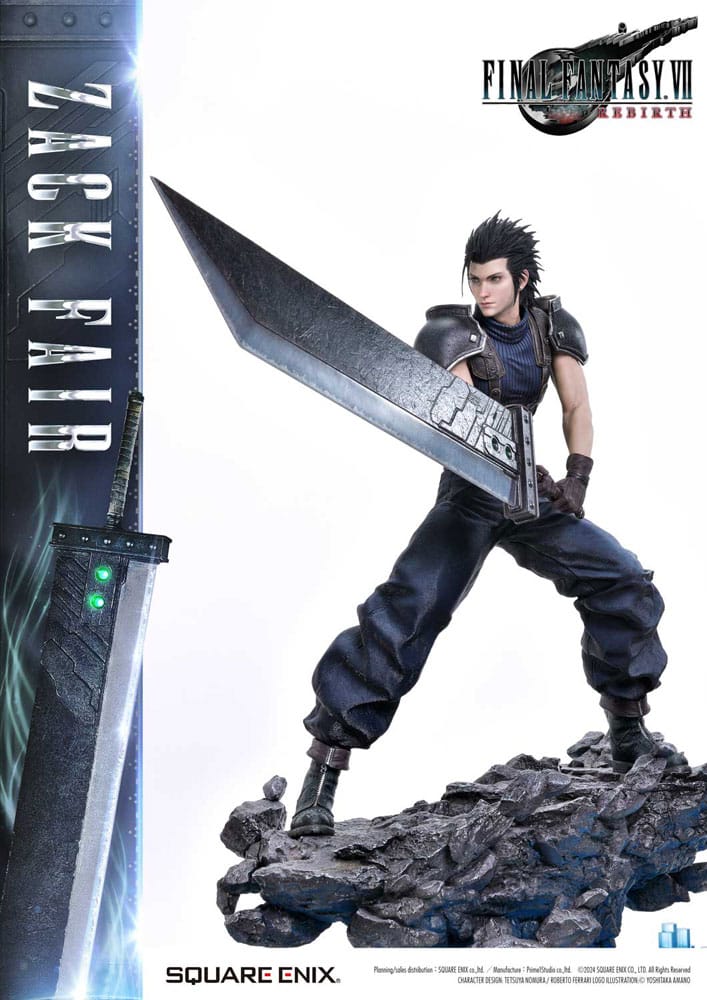 Final Fantasy VII Rebirth Masterline Statue 1/4 Zack Fair 57 cm Scalefiguren Yokina