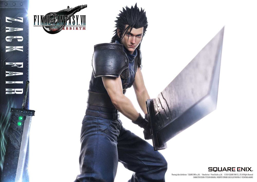 Final Fantasy VII Rebirth Masterline Statue 1/4 Zack Fair 57 cm Scalefiguren Yokina