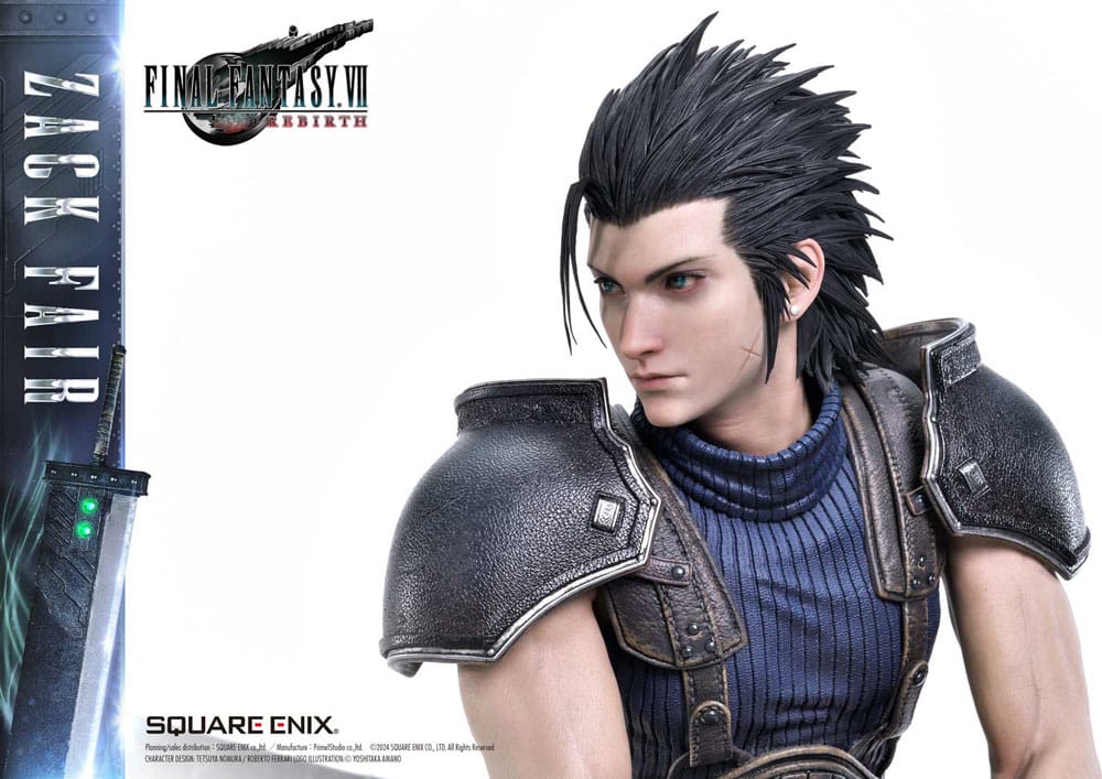 Final Fantasy VII Rebirth Masterline Statue 1/4 Zack Fair 57 cm Scalefiguren Yokina