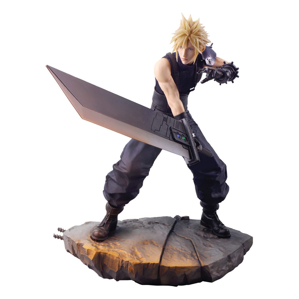 Final Fantasy VII Rebirth Static Arts Gallery Statue Cloud Strife 18 cm Prizefiguren Yokina