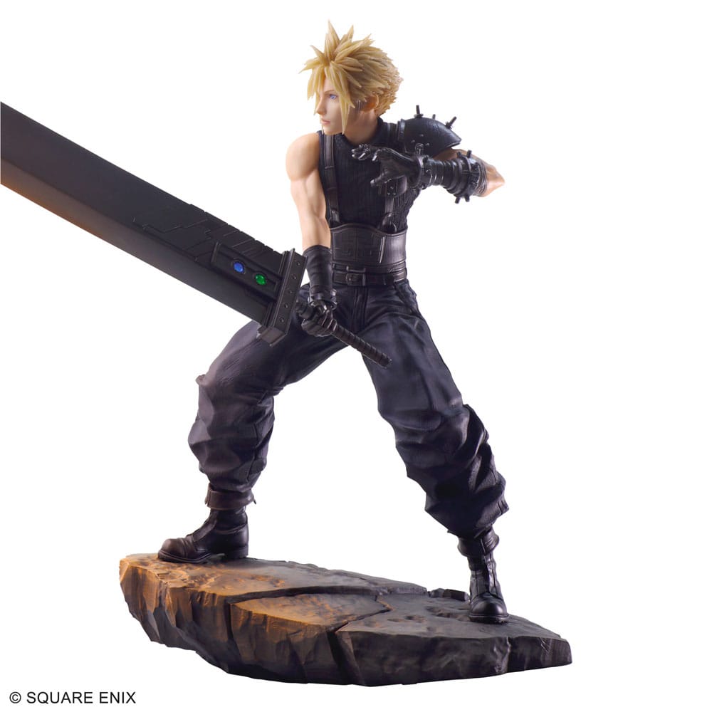 Final Fantasy VII Rebirth Static Arts Gallery Statue Cloud Strife 18 cm Prizefiguren Yokina