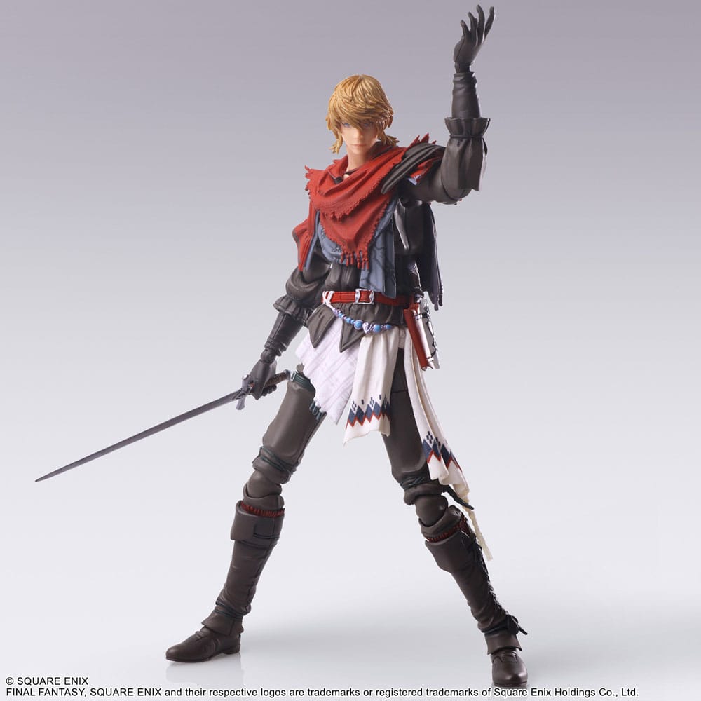 Final Fantasy VII Bring Arts Actionfigur Joshua Rosefield 15 cm Figmas Yokina