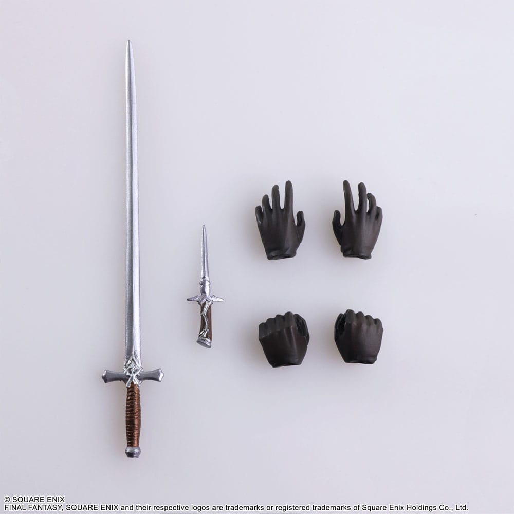 Final Fantasy VII Bring Arts Actionfigur Joshua Rosefield 15 cm Figmas Yokina