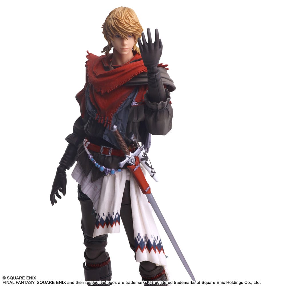 Final Fantasy VII Bring Arts Actionfigur Joshua Rosefield 15 cm Figmas Yokina