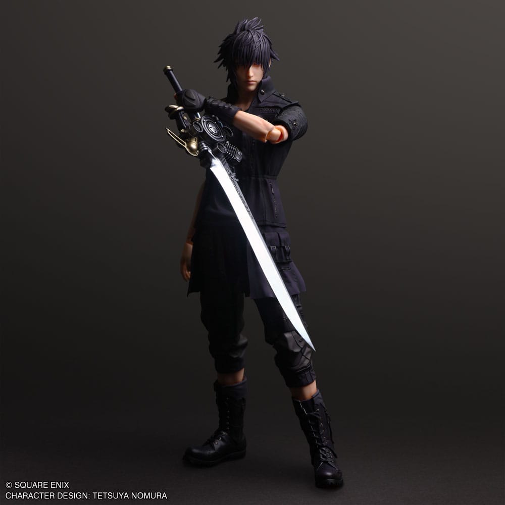 Final Fantasy VII Rebirth Play Arts Shin Actionfigur Noctis Lucis Caelum 27 cm Figmas Yokina