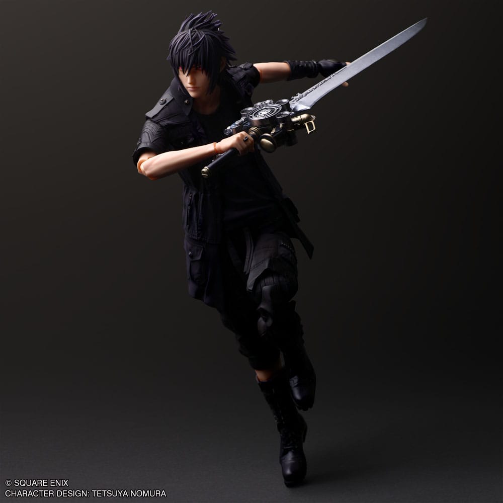 Final Fantasy VII Rebirth Play Arts Shin Actionfigur Noctis Lucis Caelum 27 cm Figmas Yokina
