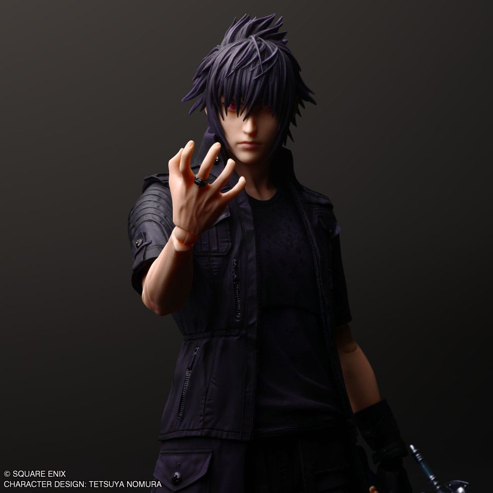 Final Fantasy VII Rebirth Play Arts Shin Actionfigur Noctis Lucis Caelum 27 cm Figmas Yokina
