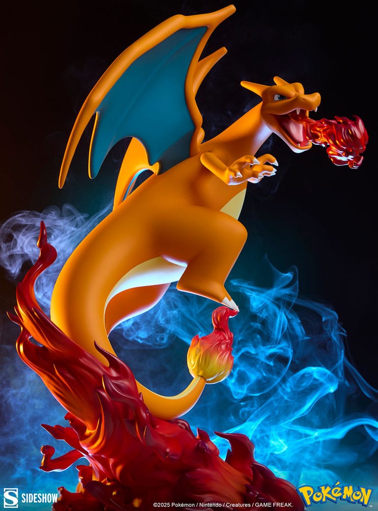 Pokémon Statue Glurak 47 cm Prizefiguren Yokina