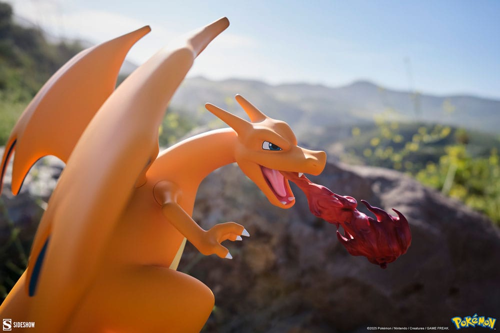 Pokémon Statue Glurak 47 cm Prizefiguren Yokina