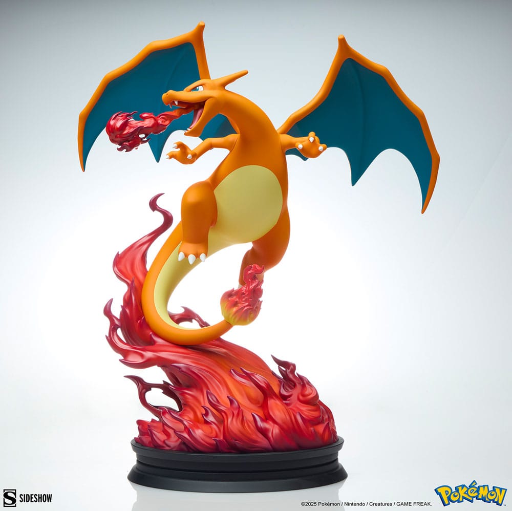 Pokémon Statue Glurak 47 cm Prizefiguren Yokina