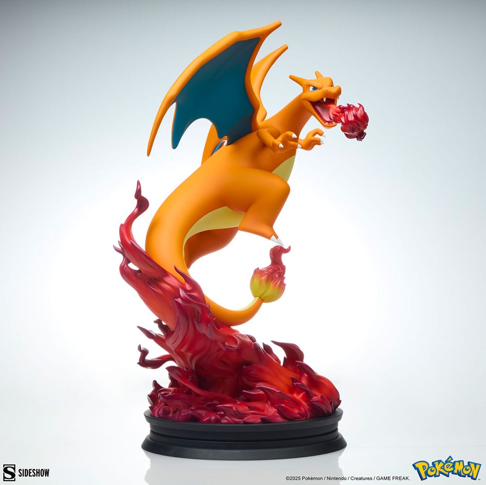 Pokémon Statue Glurak 47 cm Prizefiguren Yokina