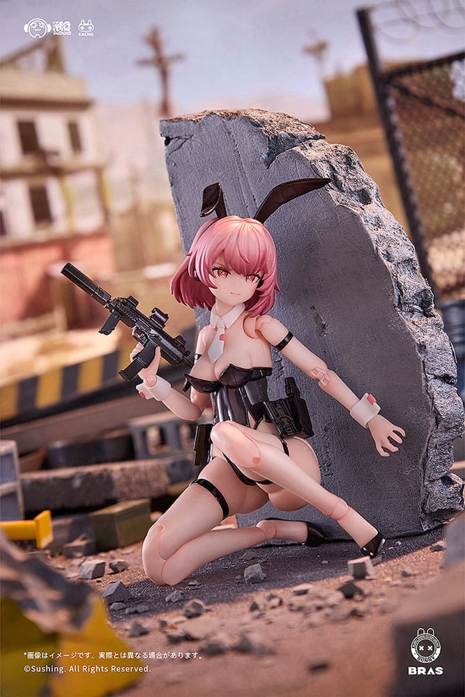 Bunny Rapid Action Squad Actionfigur 1/12 Commando Belka 16 cm Figmas Yokina