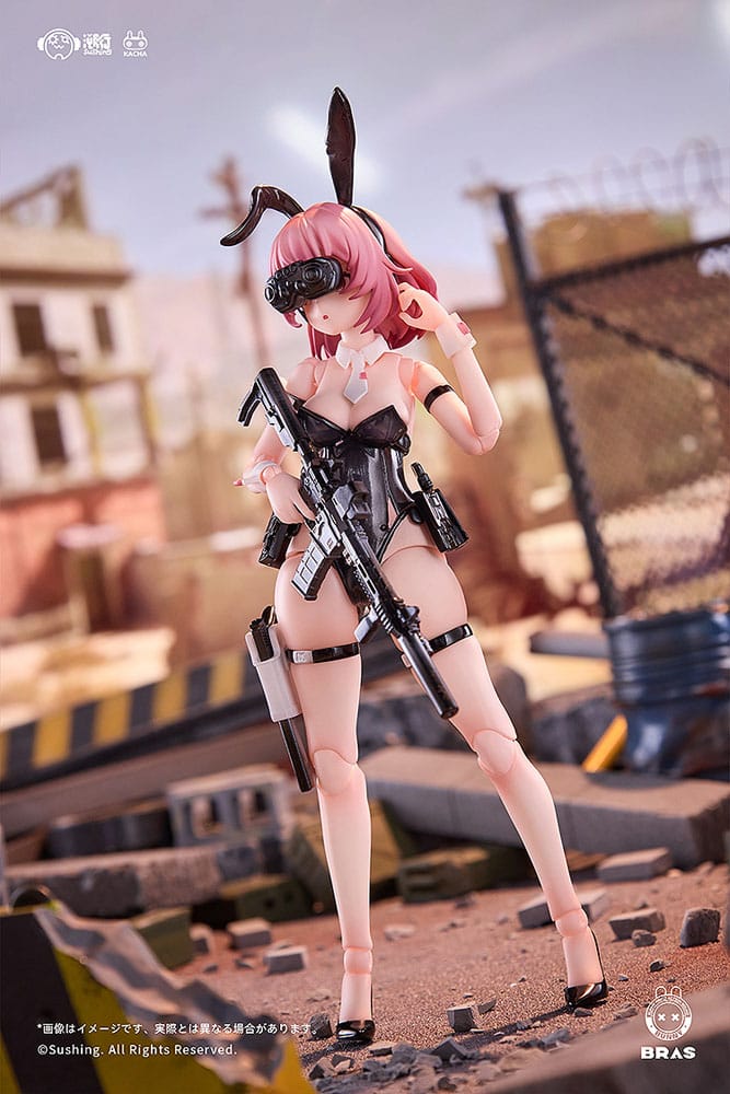 Bunny Rapid Action Squad Actionfigur 1/12 Commando Belka 16 cm Figmas Yokina