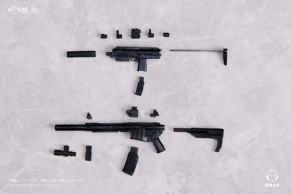 Bunny Rapid Action Squad Actionfigur 1/12 Commando Belka 16 cm Figmas Yokina