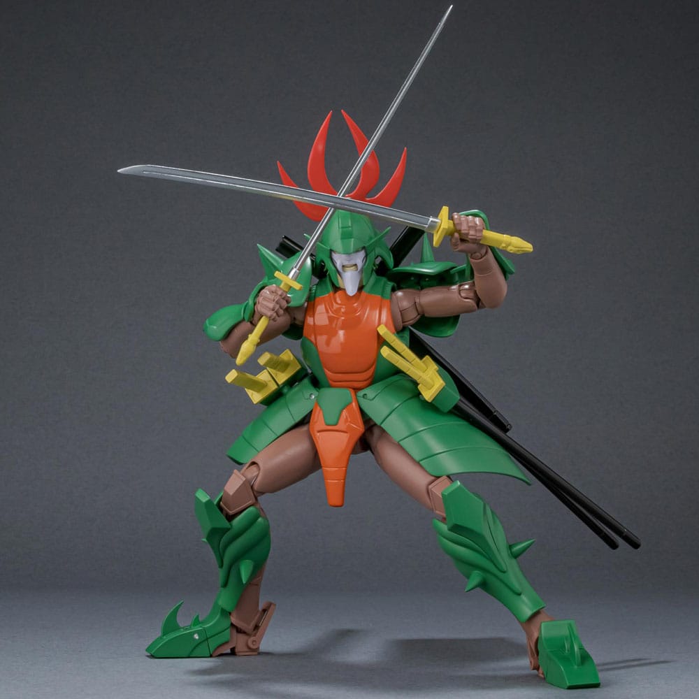 Chou-Dan-Kadou Yoroiden-Samurai Troopers Actionfigur Doku Mashou Naaza 15 cm Figmas Yokina