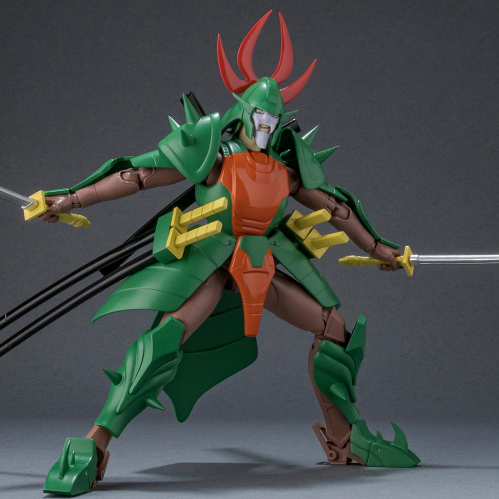 Chou-Dan-Kadou Yoroiden-Samurai Troopers Actionfigur Doku Mashou Naaza 15 cm Figmas Yokina