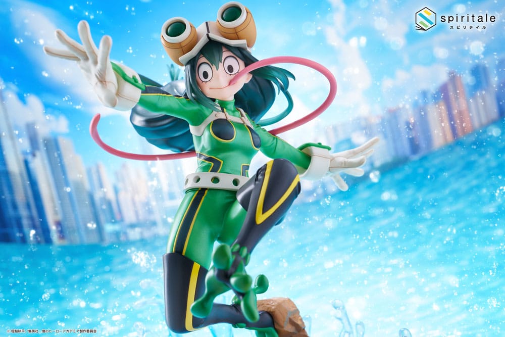 My Hero Academia PVC Statue 1/7 Tsuyu Asui Frog 32 cm Scalefiguren Yokina