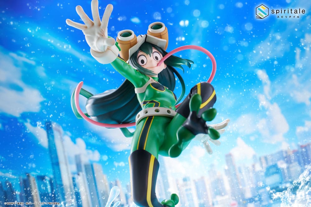 My Hero Academia PVC Statue 1/7 Tsuyu Asui Frog 32 cm Scalefiguren Yokina