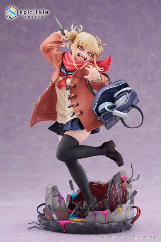 My Hero Academia Senpai PVC Statue 1/7 Himiko Toga Duffel Coat 27 cm Scalefiguren Yokina