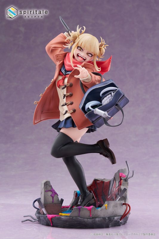 My Hero Academia Senpai PVC Statue 1/7 Himiko Toga Duffel Coat 27 cm Scalefiguren Yokina