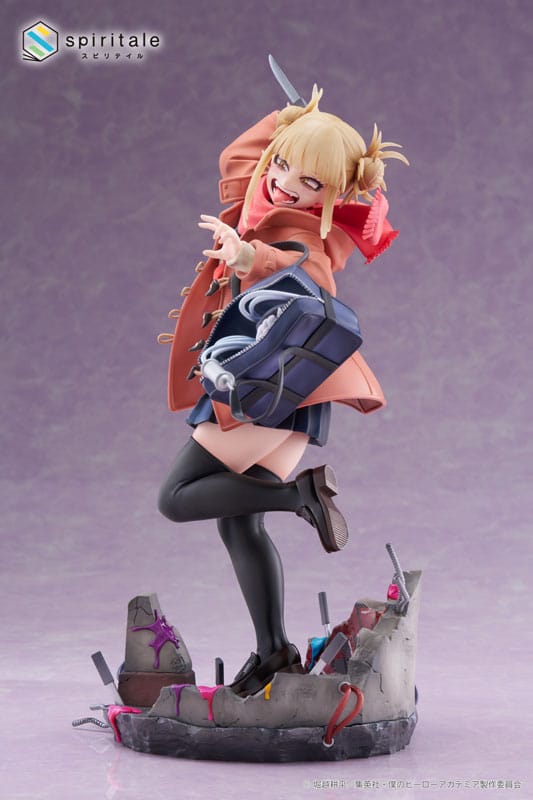 My Hero Academia Senpai PVC Statue 1/7 Himiko Toga Duffel Coat 27 cm Scalefiguren Yokina