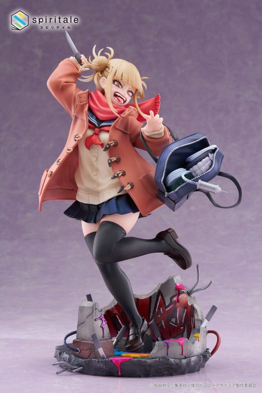 My Hero Academia Senpai PVC Statue 1/7 Himiko Toga Duffel Coat 27 cm Scalefiguren Yokina