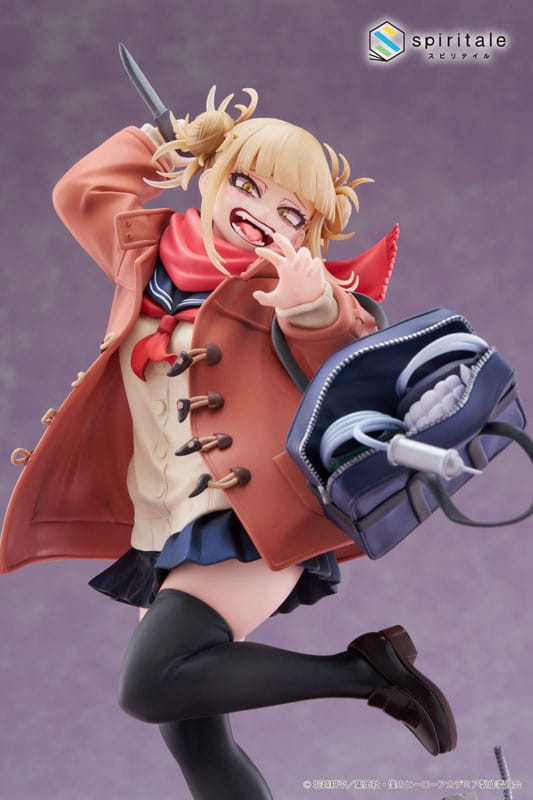 My Hero Academia Senpai PVC Statue 1/7 Himiko Toga Duffel Coat 27 cm Scalefiguren Yokina