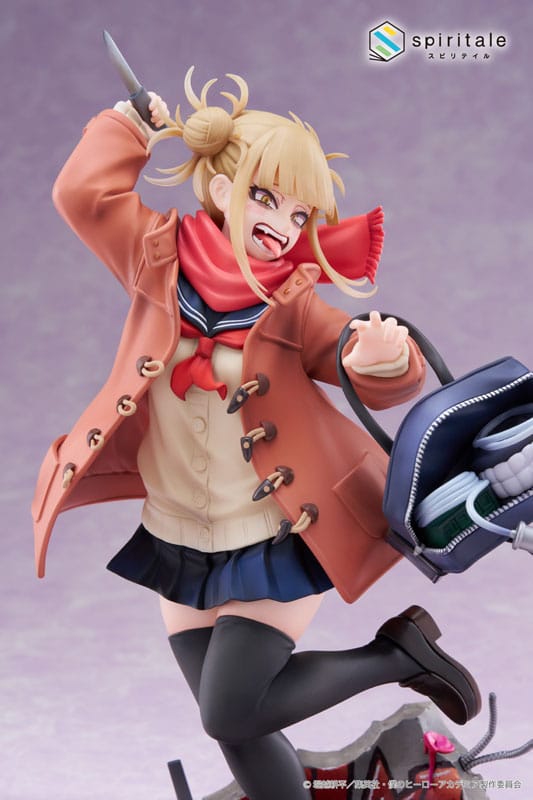 My Hero Academia Senpai PVC Statue 1/7 Himiko Toga Duffel Coat 27 cm Scalefiguren Yokina