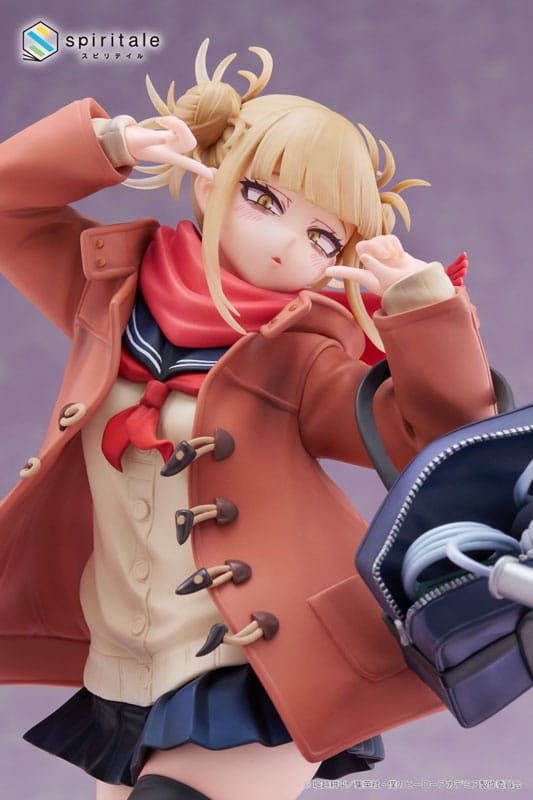 My Hero Academia Senpai PVC Statue 1/7 Himiko Toga Duffel Coat 27 cm Scalefiguren Yokina