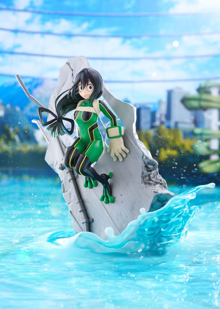My Hero Academia Dressta PVC Statue Tsuyu Asui 22 cm Prizefiguren Yokina