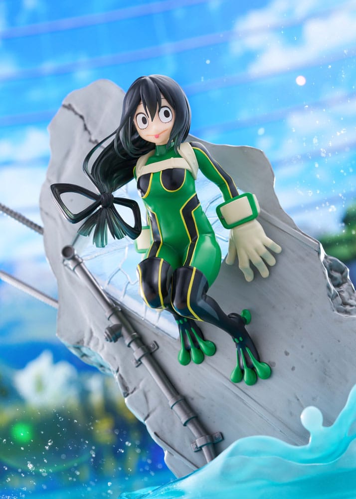My Hero Academia Dressta PVC Statue Tsuyu Asui 22 cm Prizefiguren Yokina
