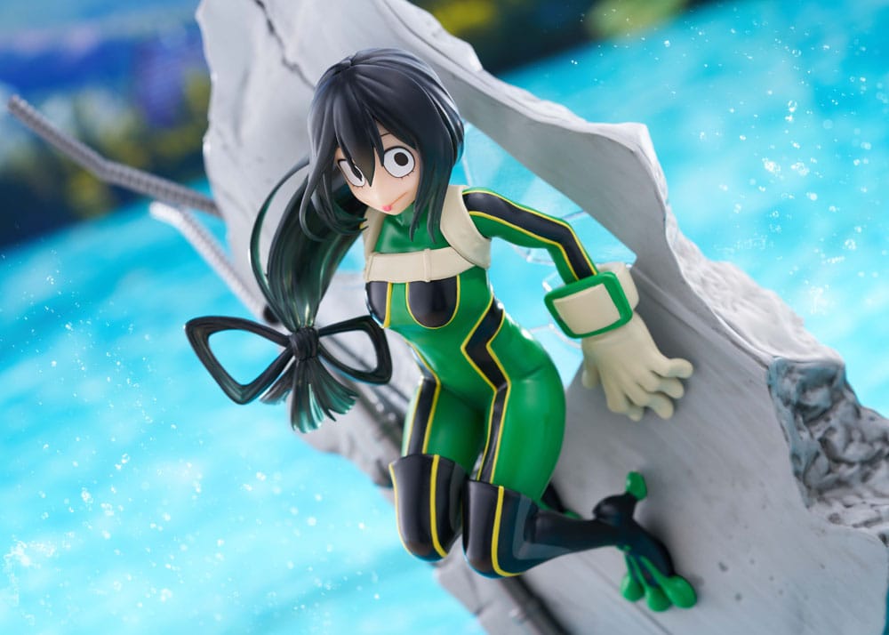 My Hero Academia Dressta PVC Statue Tsuyu Asui 22 cm Prizefiguren Yokina