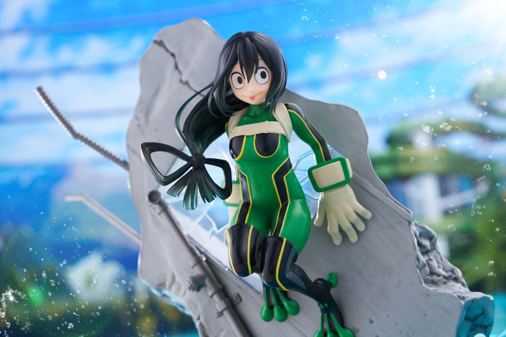 My Hero Academia Dressta PVC Statue Tsuyu Asui 22 cm Prizefiguren Yokina