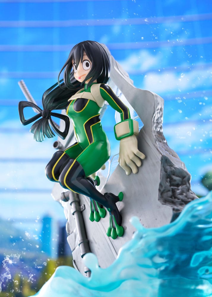 My Hero Academia Dressta PVC Statue Tsuyu Asui 22 cm Prizefiguren Yokina