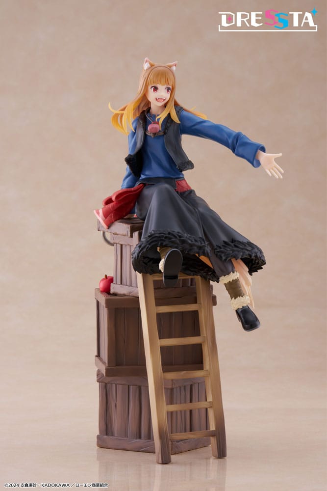 Spice and Wolf: Merchant Meets The Wise Wolf Dressta PVC Statue Holo 24 cm Prizefiguren Yokina