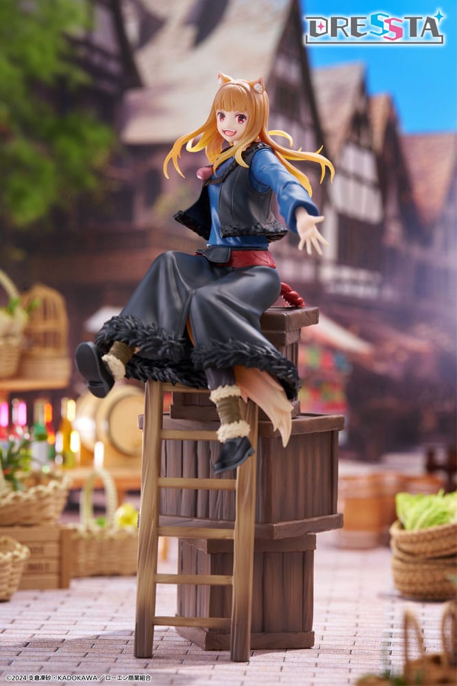 Spice and Wolf: Merchant Meets The Wise Wolf Dressta PVC Statue Holo 24 cm Prizefiguren Yokina