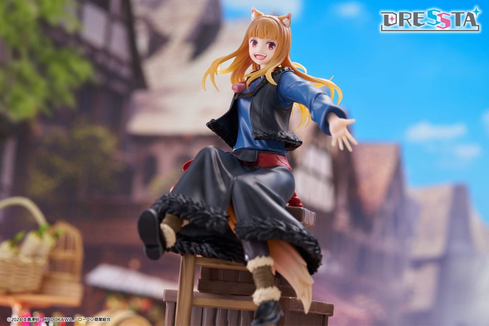 Spice and Wolf: Merchant Meets The Wise Wolf Dressta PVC Statue Holo 24 cm Prizefiguren Yokina