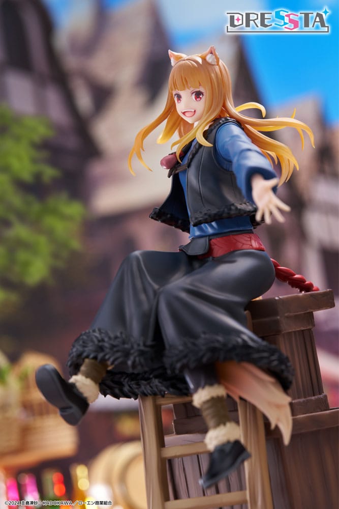 Spice and Wolf: Merchant Meets The Wise Wolf Dressta PVC Statue Holo 24 cm Prizefiguren Yokina
