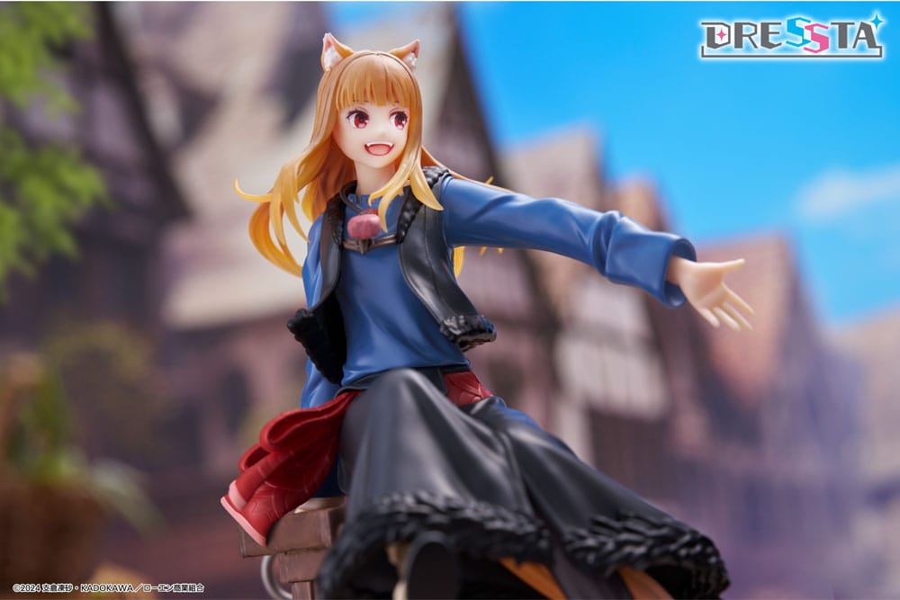 Spice and Wolf: Merchant Meets The Wise Wolf Dressta PVC Statue Holo 24 cm Prizefiguren Yokina