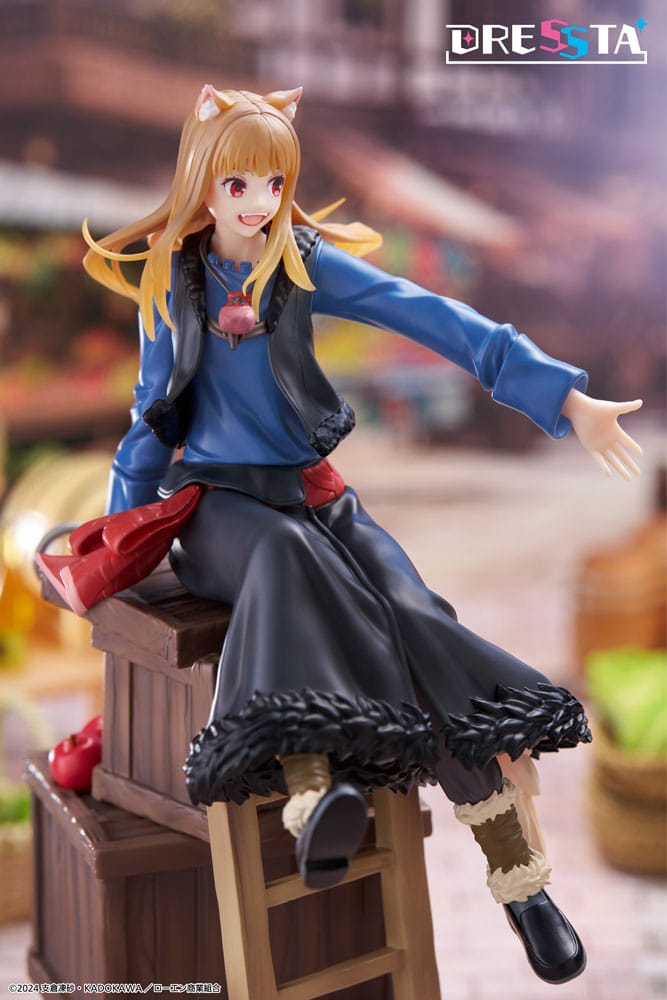 Spice and Wolf: Merchant Meets The Wise Wolf Dressta PVC Statue Holo 24 cm Prizefiguren Yokina