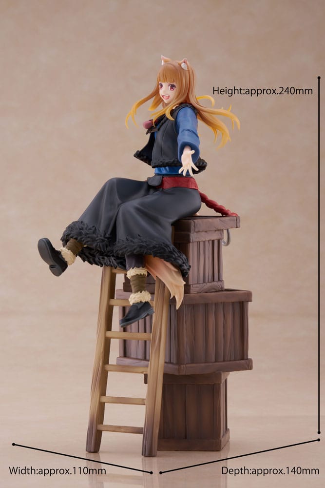 Spice and Wolf: Merchant Meets The Wise Wolf Dressta PVC Statue Holo 24 cm Prizefiguren Yokina