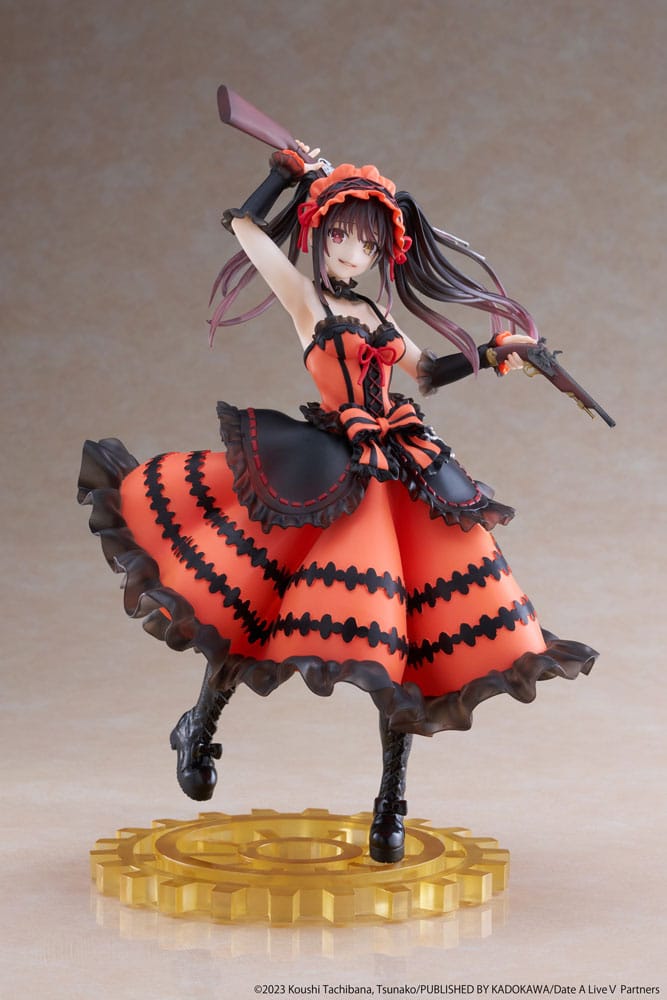 Date A Live IV AMP+ PVC Statue Kurumi Tokisaki (Zafkiel) Reissue 20 cm Prizefiguren Yokina