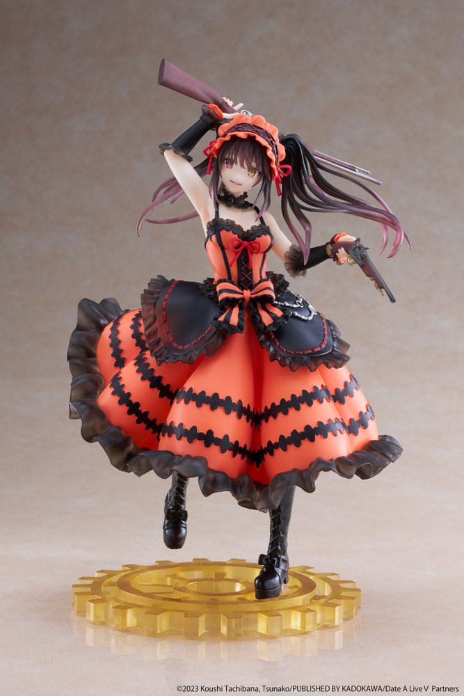 Date A Live IV AMP+ PVC Statue Kurumi Tokisaki (Zafkiel) Reissue 20 cm Prizefiguren Yokina