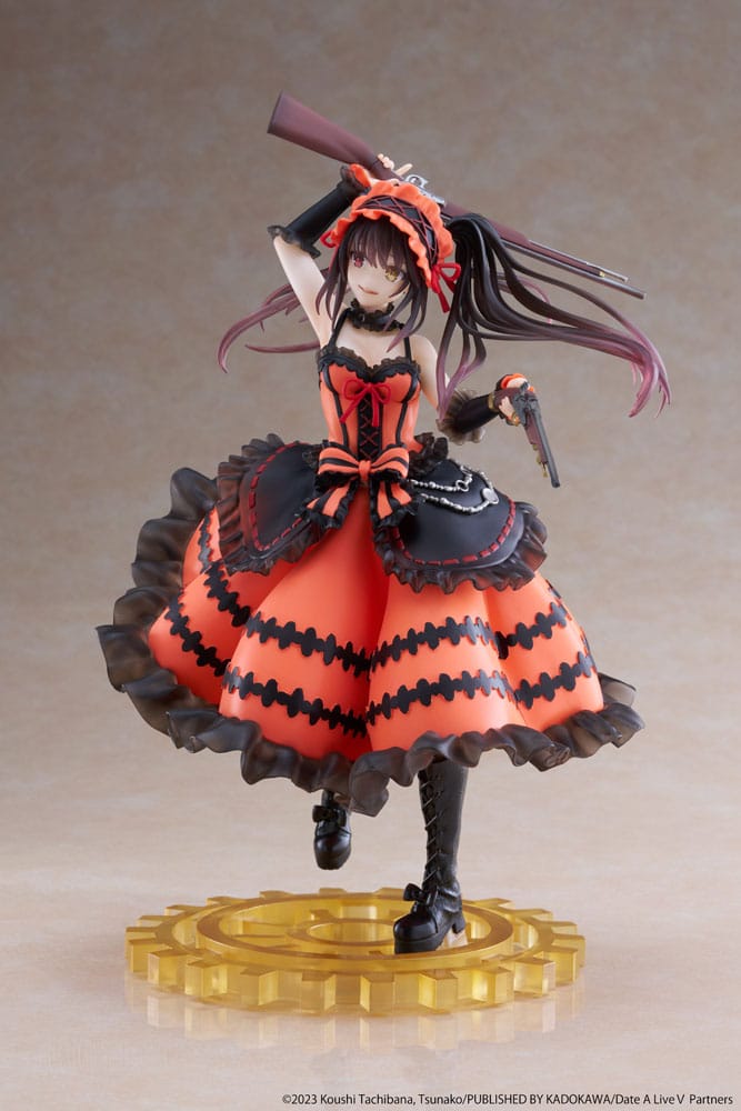 Date A Live IV AMP+ PVC Statue Kurumi Tokisaki (Zafkiel) Reissue 20 cm Prizefiguren Yokina